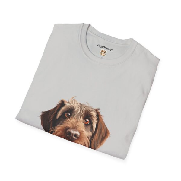 Wirehaired Pointing Griffon Pointer Dog T-Shirt - Unisex Softstyle Tee - Image 19
