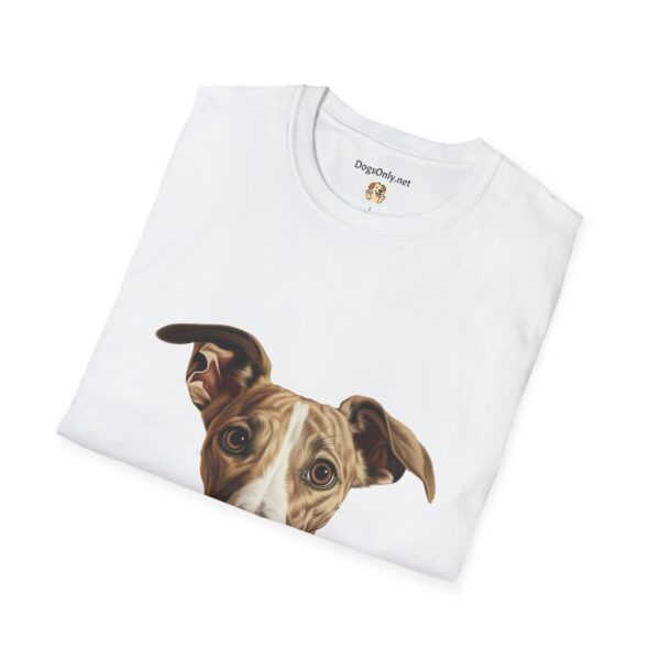 Whippet Dog T-Shirt - Unisex Softstyle Tee - Image 9