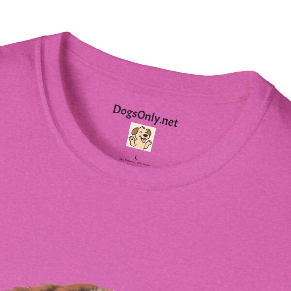 Saint Bernard Dog T-Shirt - Unisex Softstyle Tee - Image 58