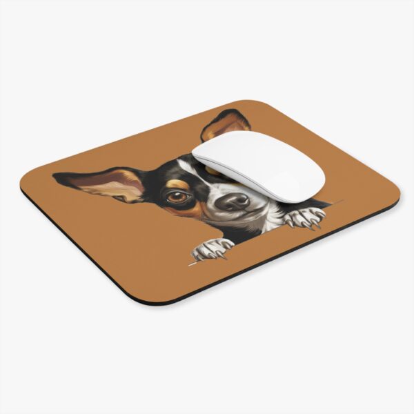 Rat Terrier Mouse Pad -Light Brown Pet Design for Dog Lovers - Image 4