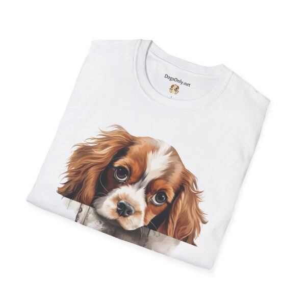 Cavalier King Charles Spaniel Dog T-Shirt - Unisex Softstyle Tee - Image 19