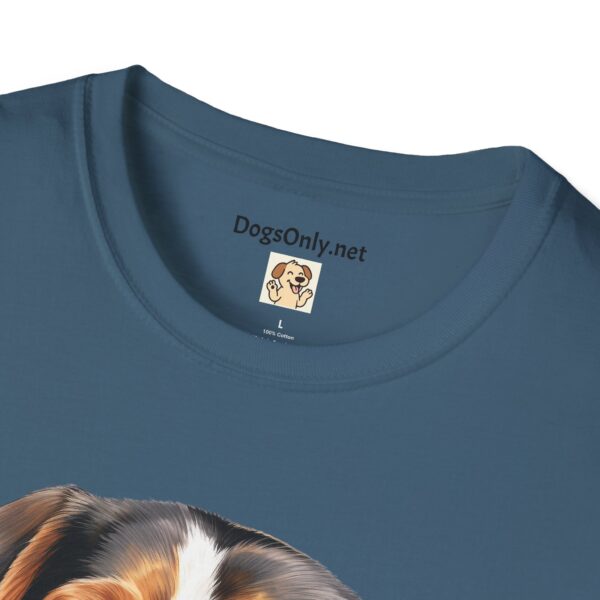 Beagle-2 Dog T-Shirt - Unisex Softstyle Tee - Image 48