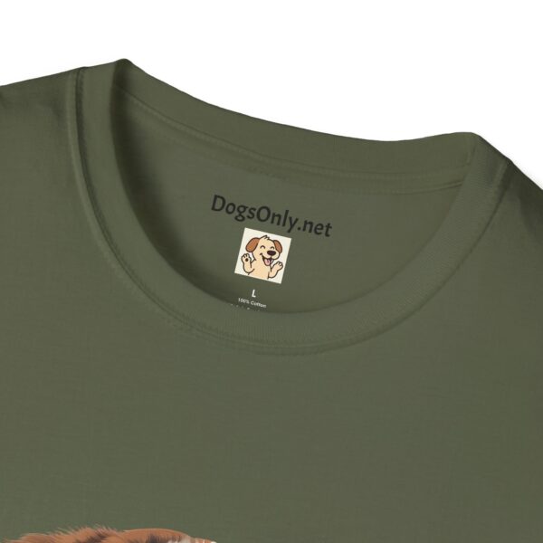 Saint Bernard Dog T-Shirt - Unisex Softstyle Tee - Image 28