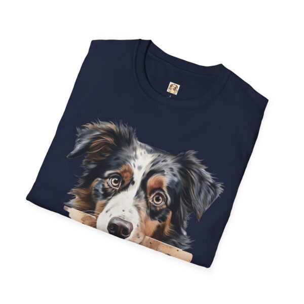 Australian Shepherd Dog T-Shirt - Unisex Softstyle Tee - Image 60