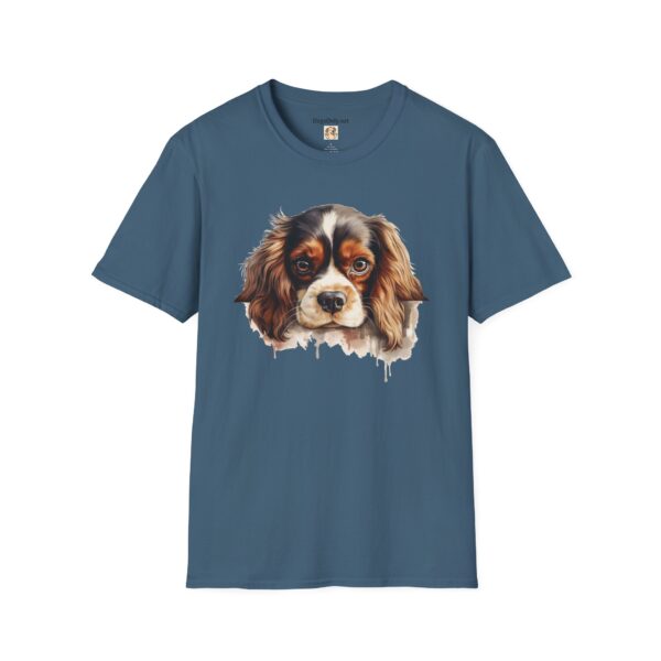 Cavalier King Charles Spaniel Dog T-Shirt - Unisex Softstyle Tee - Image 52