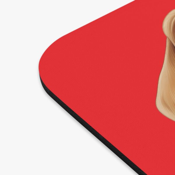 Shar Pei Mouse Pad -Red Cute Pet Design for Dog Lovers - Image 3