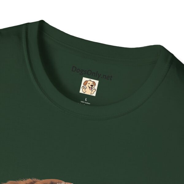 Saint Bernard Dog T-Shirt - Unisex Softstyle Tee - Image 33