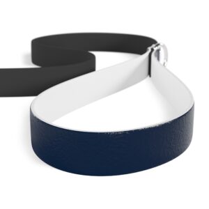Navy Stylish Dual-Color Dog Leash - Durable & Comfortable