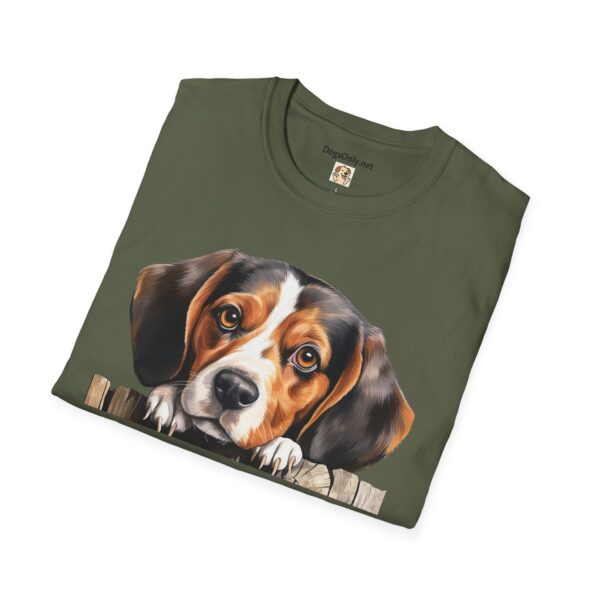 Beagle-2 Dog T-Shirt - Unisex Softstyle Tee - Image 29
