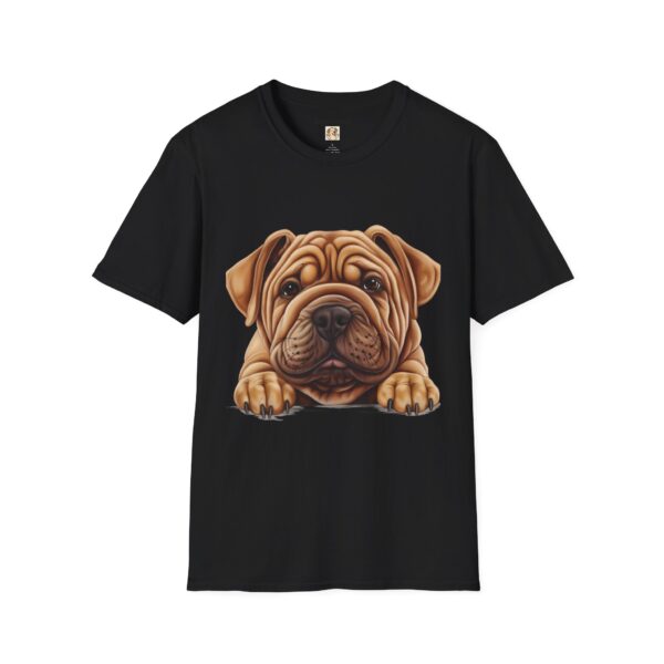 Shar-Pei T-Shirt - Unisex Softstyle Tee - Image 7