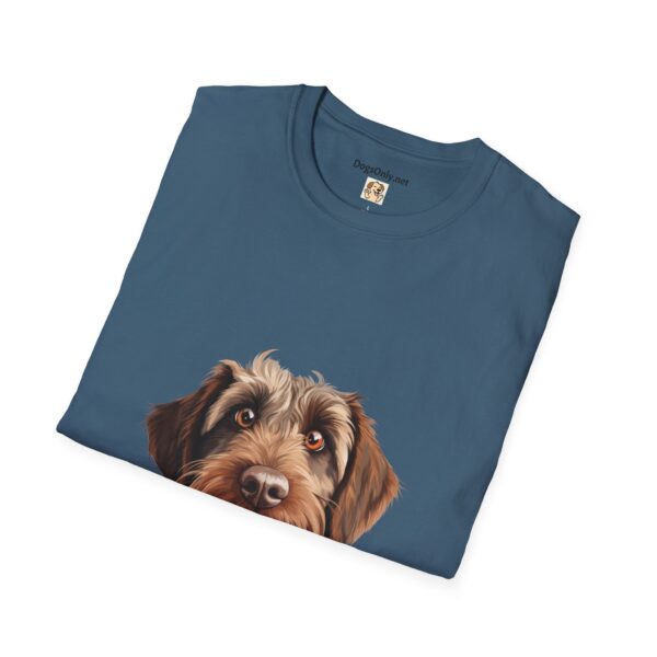 Wirehaired Pointing Griffon Pointer Dog T-Shirt - Unisex Softstyle Tee - Image 54