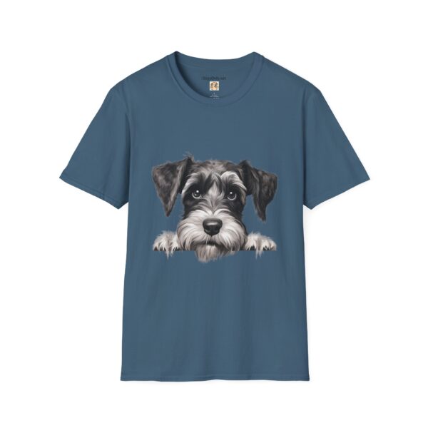 Standard Schnauzer Dog T-Shirt - Unisex Softstyle Tee - Image 52