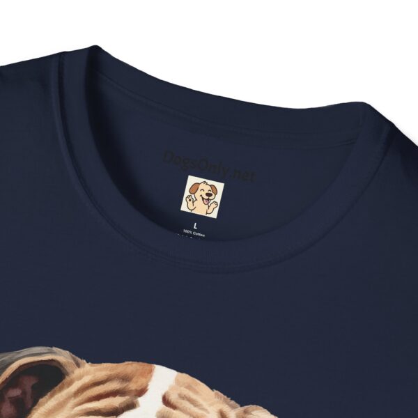 Bulldog-1 T-Shirt - Unisex Softstyle Tee - Image 53