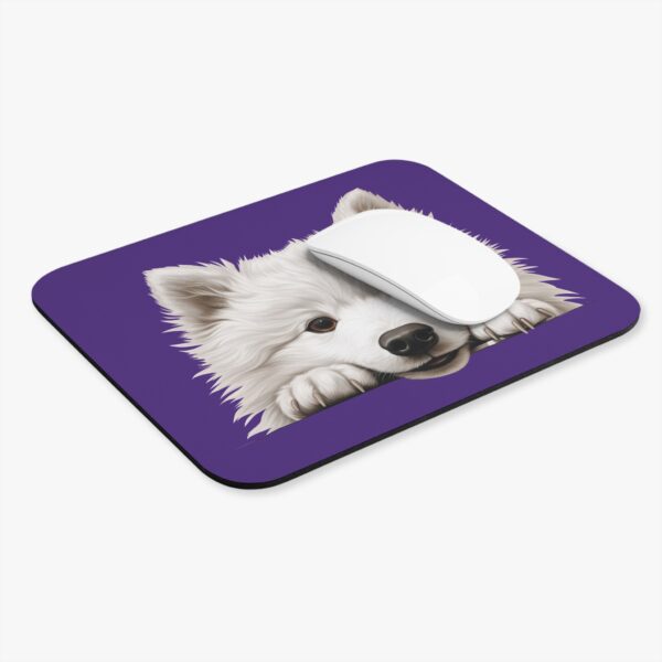 Samoyed Mouse Pad -Purple Pet Design for Dog Lovers - Image 4