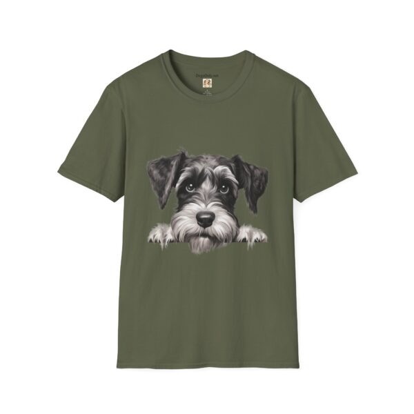 Standard Schnauzer Dog T-Shirt - Unisex Softstyle Tee - Image 27