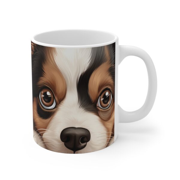 Papillon Cute Puppy Mug - Adorable Dog Design - Perfect for Pet Lovers - Image 4