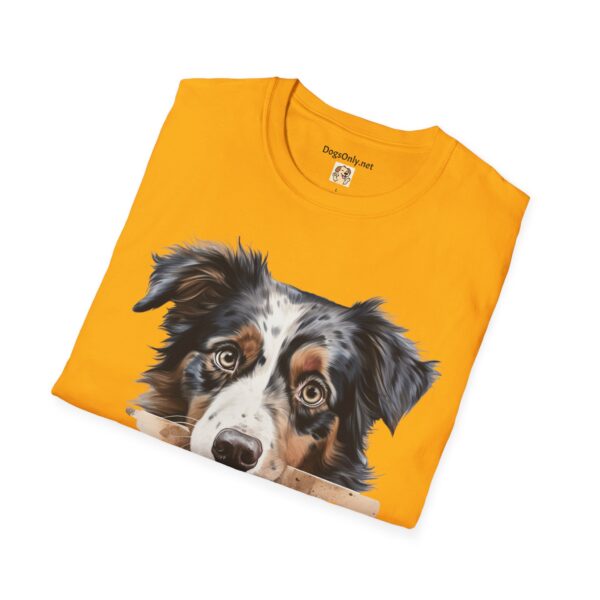 Australian Shepherd Dog T-Shirt - Unisex Softstyle Tee - Image 25