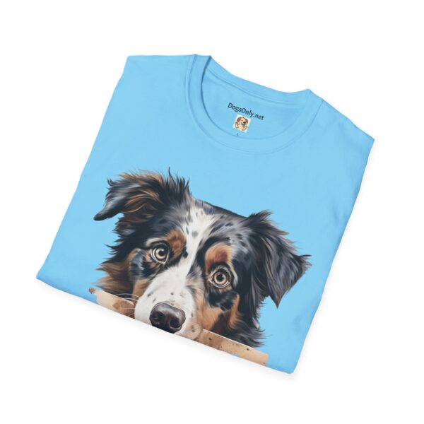 Australian Shepherd Dog T-Shirt - Unisex Softstyle Tee - Image 45