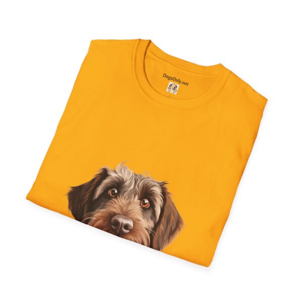 Wirehaired Pointing Griffon Pointer Dog T-Shirt - Unisex Softstyle Tee - Image 24