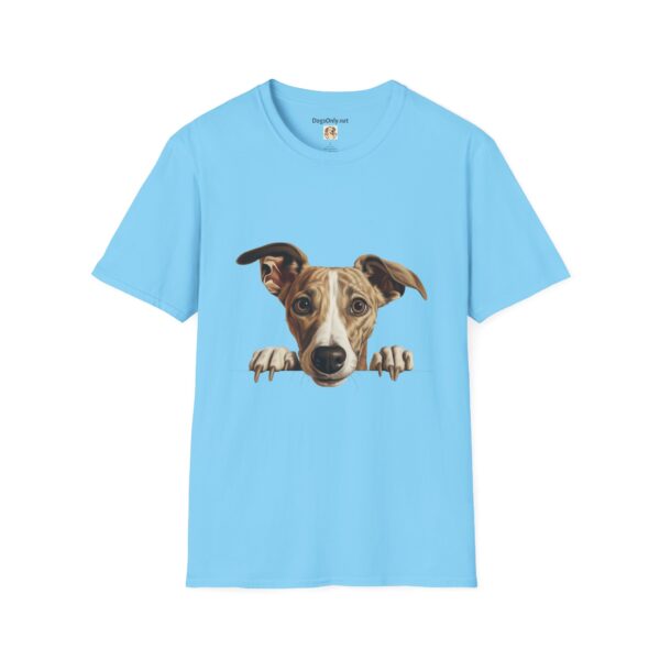 Whippet Dog T-Shirt - Unisex Softstyle Tee - Image 36