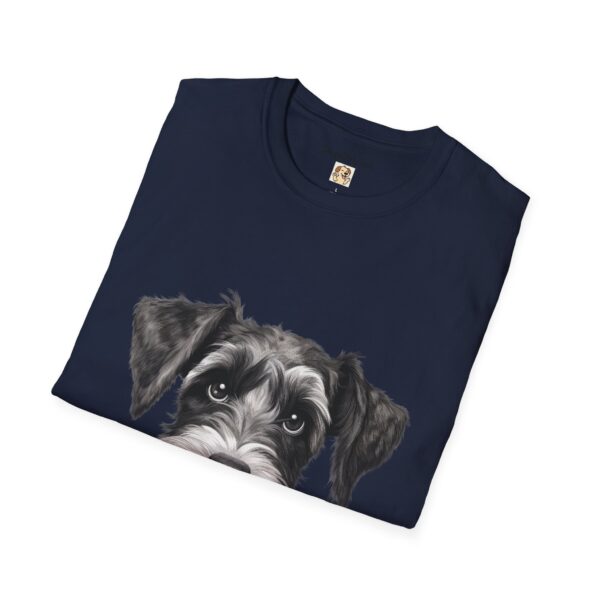 Standard Schnauzer Dog T-Shirt - Unisex Softstyle Tee - Image 60