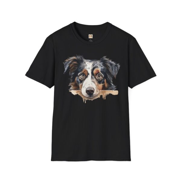 Australian Shepherd Dog T-Shirt - Unisex Softstyle Tee - Image 8