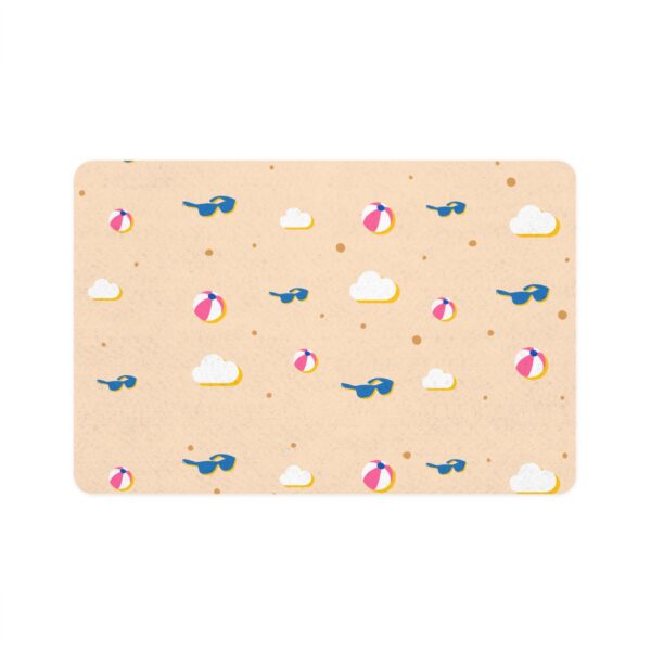 Shades and  BikinisDog Feeding Mat (12x18) - Image 2