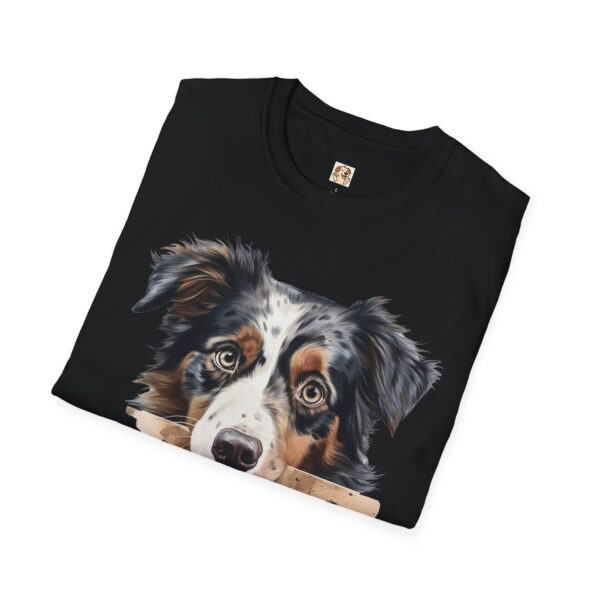 Australian Shepherd Dog T-Shirt - Unisex Softstyle Tee - Image 11