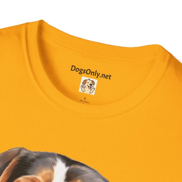 Beagle-2 Dog T-Shirt - Unisex Softstyle Tee - Image 23