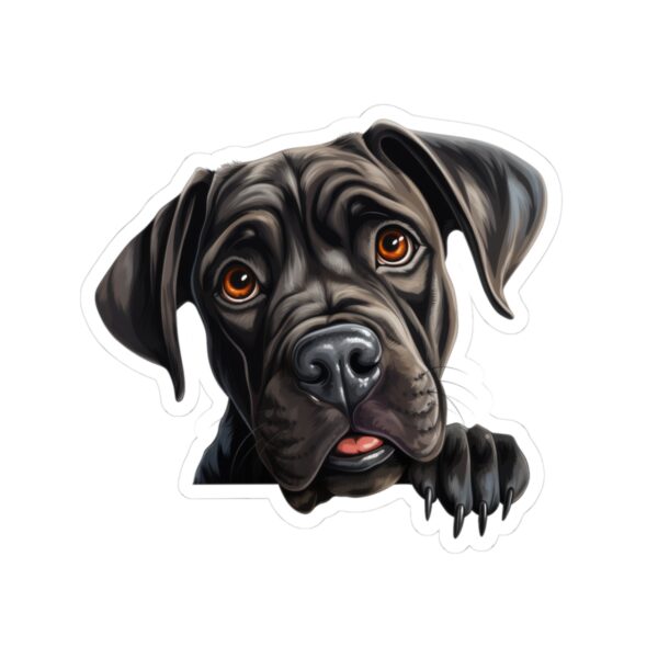 Cane Corso Dog Kiss-Cut Sticker - Perfect for Pet Lovers & Laptop Decor - Image 2
