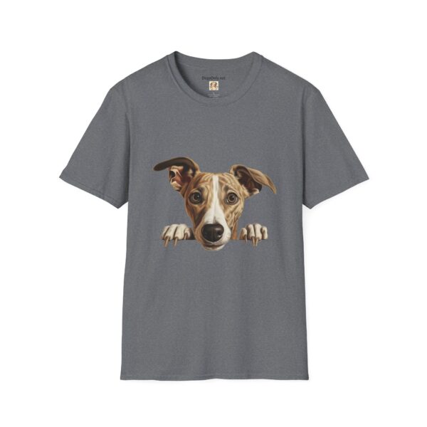 Whippet Dog T-Shirt - Unisex Softstyle Tee - Image 31