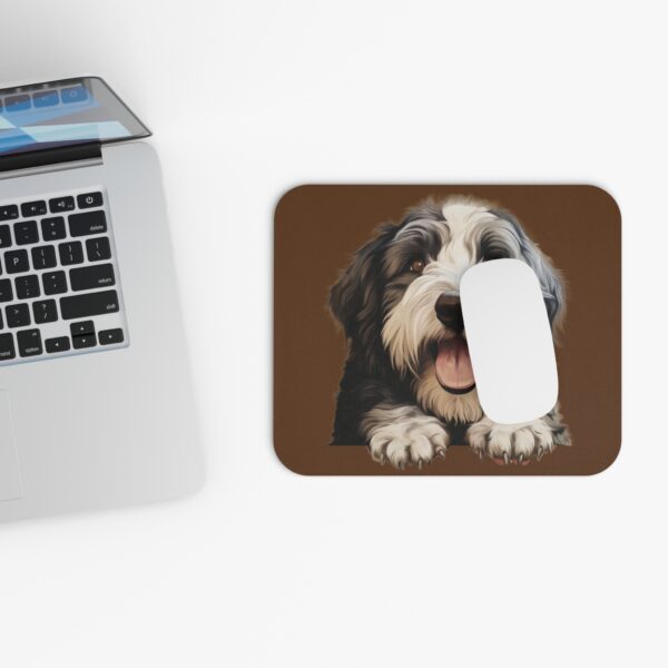 Old English Sheepdog Mouse Pad  - Pet Design for Dog Lovers