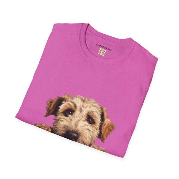 Soft Coated Wheaten Dog T-Shirt - Unisex Softstyle Tee - Image 65