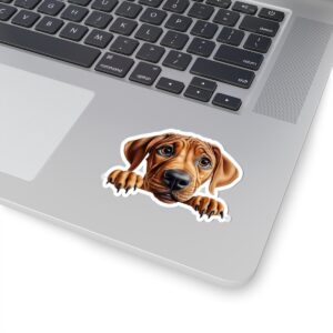 Rhodesian Ridgeback Dog Kiss-Cut Sticker - Perfect for Pet Lovers & Laptop Decor