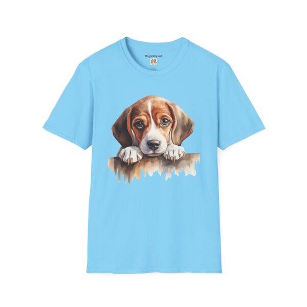 Beagle Puppy Dog T-Shirt - Unisex Softstyle Tee - Image 41