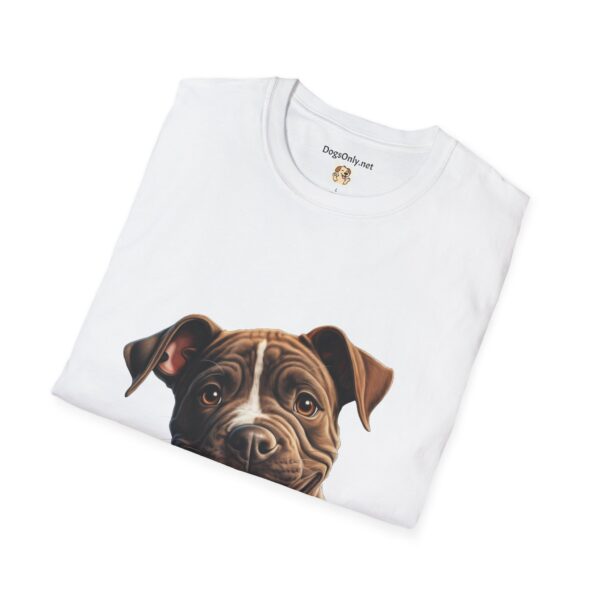 Staffordshire Bull Terrier T-Shirt - Unisex Softstyle Tee - Image 14