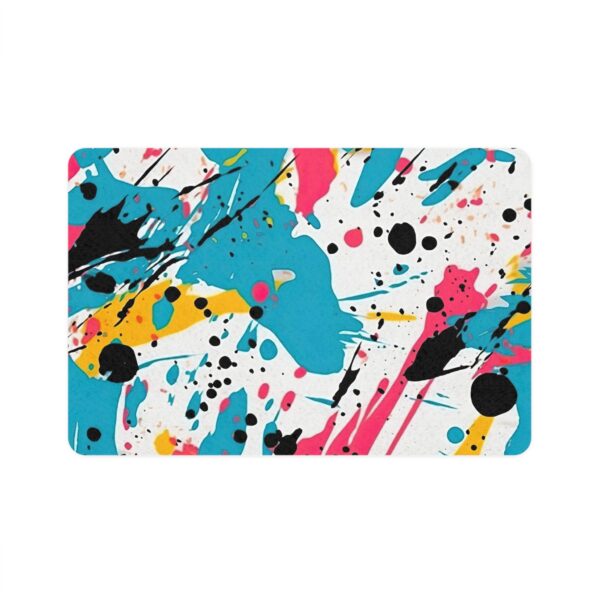Abstract Design 9 Dog Feeding Mat (12x18) - Image 2