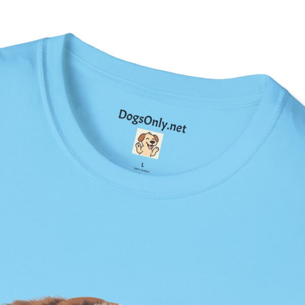 Saint Bernard Dog T-Shirt - Unisex Softstyle Tee - Image 43