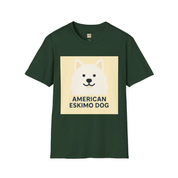 American Eskimo Dog T-Shirt - Unisex Softstyle Tee - Image 21