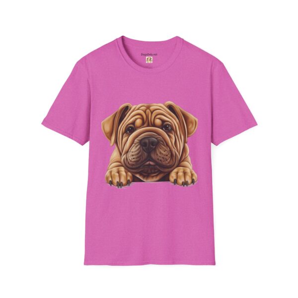 Shar-Pei T-Shirt - Unisex Softstyle Tee - Image 56