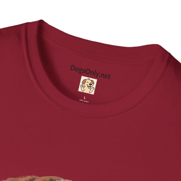 Saint Bernard Dog T-Shirt - Unisex Softstyle Tee - Image 63