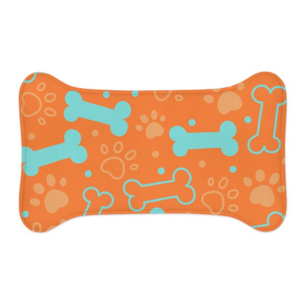 Colorful Pet Feeding Mats with Fun Bones & Paws Design-Crusta - Image 5