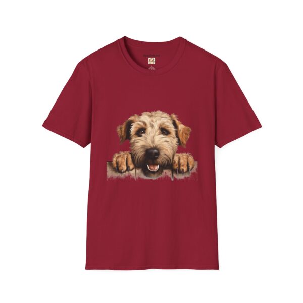 Soft Coated Wheaten Dog T-Shirt - Unisex Softstyle Tee - Image 2