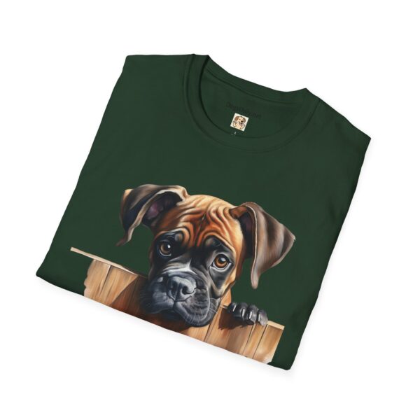 Boxer Dog T-Shirt - Unisex Softstyle Tee - Image 39