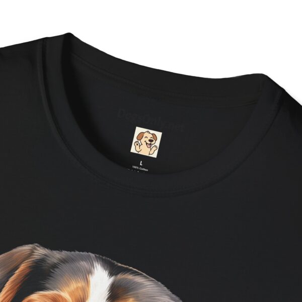 Beagle-2 Dog T-Shirt - Unisex Softstyle Tee - Image 9