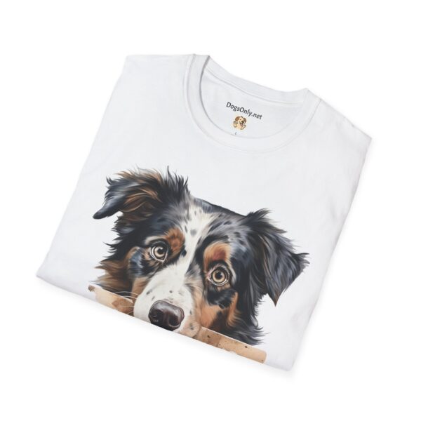 Australian Shepherd Dog T-Shirt - Unisex Softstyle Tee - Image 15
