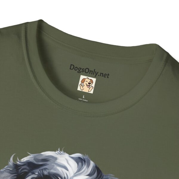 Bernedoodle Dog T-Shirt - Unisex Softstyle Tee - Image 28
