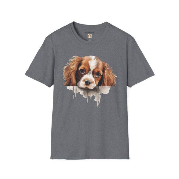 Cavalier King Charles Spaniel Dog T-Shirt - Unisex Softstyle Tee - Image 41