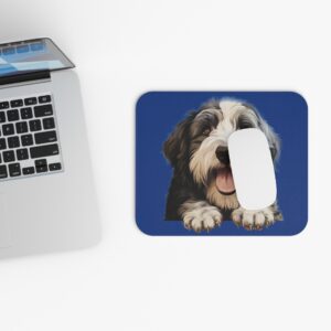 Old English Sheepdog Mouse Pad  - Pet Design for Dog Lovers