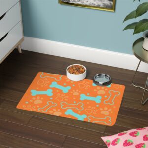 Bone & Paw Print Design (12x18) - Crusta